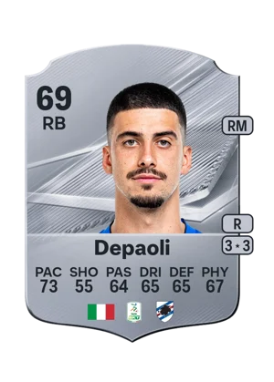 Depaoli - 69 - Rare EA FC 27 card