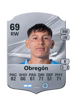 Obregón - 69 - Rare EA FC 27 card