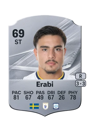 Erabi - 69 - Rare EA FC 27 card
