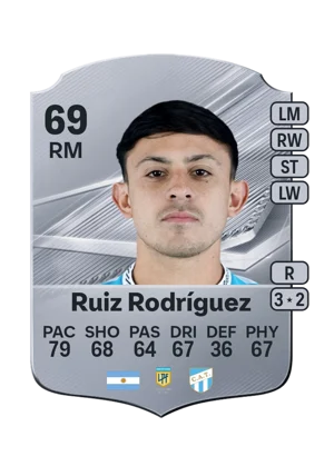 Ruiz Rodríguez - 69 - Rare EA FC 27 card