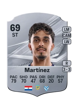 Martínez - 69 - Rare EA FC 27 card