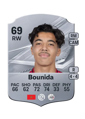 Bounida - 69 - Rare EA FC 27 card