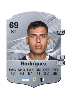 Rodríguez - 69 - Rare EA FC 27 card