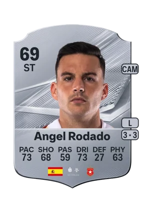 Ángel Rodado - 69 - Rare EA FC 27 card