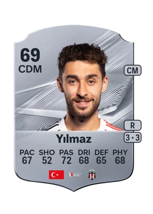 Yılmaz - 69 - Rare EA FC 27 card