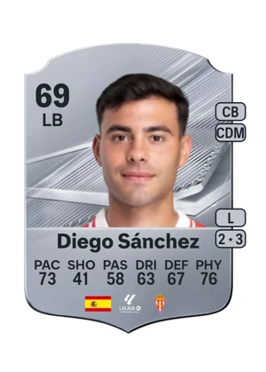 Diego Sánchez - 69 - Rare EA FC 27 card