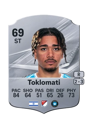 Toklomati - 69 - Rare EA FC 27 card