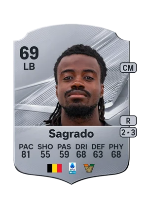 Sagrado - 69 - Rare EA FC 27 card