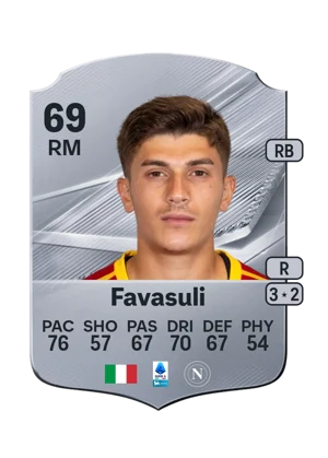 Favasuli - 69 - Rare EA FC 27 card