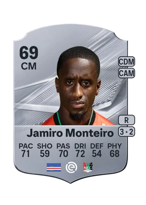 Jamiro Monteiro - 69 - Rare EA FC 27 card