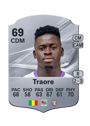 Traore - 69 - Rare EA FC 27 card
