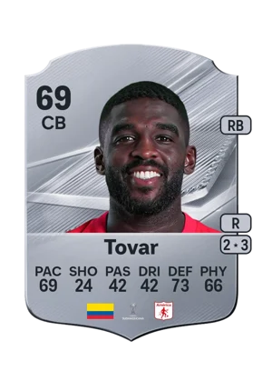 Tovar - 69 - Rare EA FC 27 card