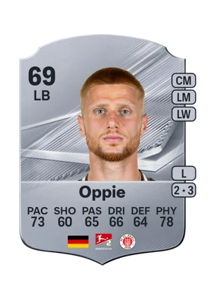 Oppie - 69 - Rare EA FC 27 card