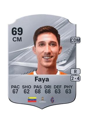 Faya - 69 - Rare EA FC 27 card