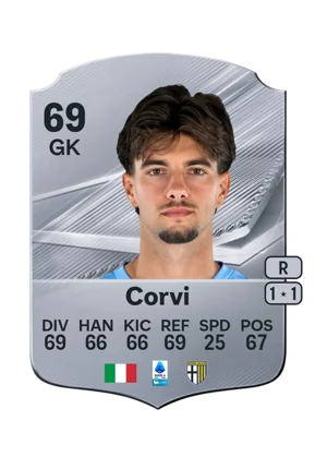 Corvi - 69 - Rare EA FC 27 card