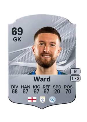 Ward - 69 - Rare EA FC 27 card