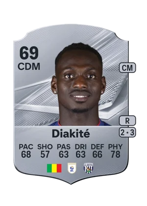 Diakité - 69 - Rare EA FC 27 card