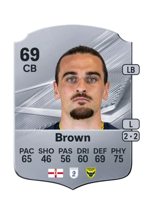 Brown - 69 - Rare EA FC 27 card