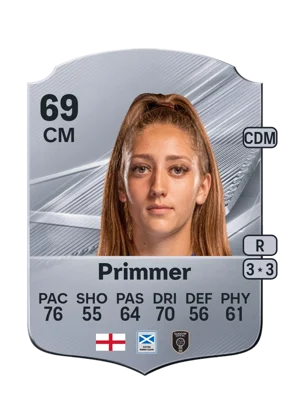 Primmer - 69 - Rare EA FC 27 card