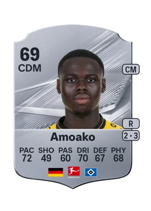Amoako - 69 - Rare EA FC 27 card