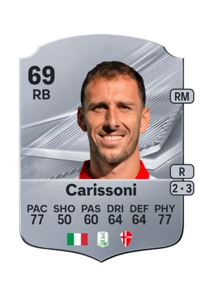 Carissoni - 69 - Rare EA FC 27 card