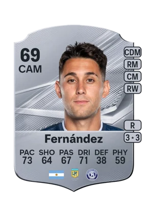 Fernández - 69 - Rare EA FC 27 card