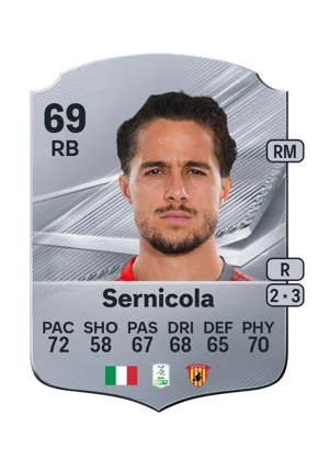 Sernicola - 69 - Rare EA FC 27 card