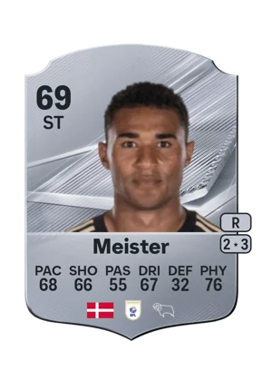 Meister - 69 - Rare EA FC 27 card