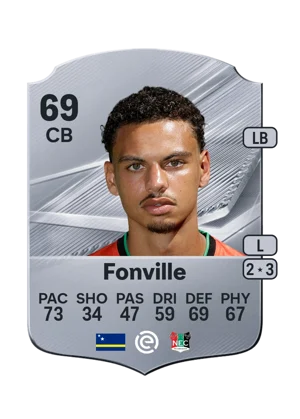 Fonville - 69 - Rare EA FC 27 card
