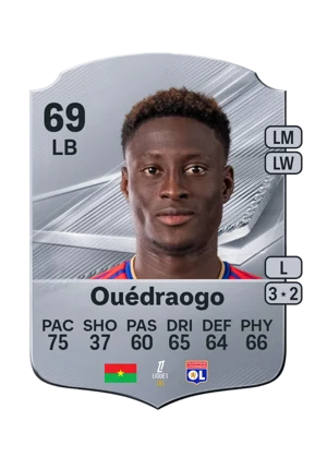Ouédraogo - 69 - Rare EA FC 27 card