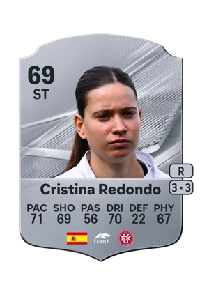 Cristina Redondo - 69 - Rare EA FC 27 card