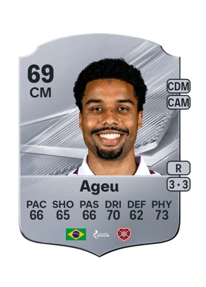 Ageu - 69 - Rare EA FC 27 card