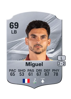 Miguel - 69 - Rare EA FC 27 card