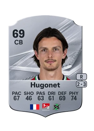 Hugonet - 69 - Rare EA FC 27 card