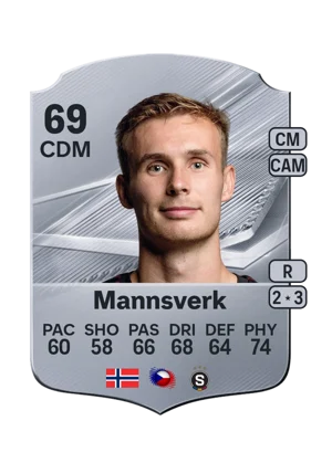 Mannsverk - 69 - Rare EA FC 27 card