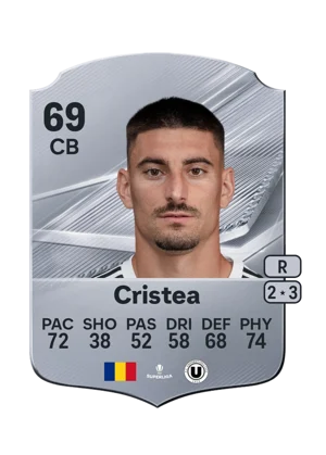 Cristea - 69 - Rare EA FC 27 card
