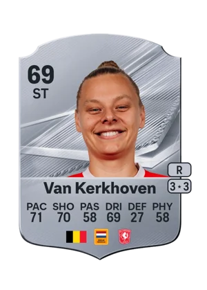 Van Kerkhoven - 69 - Rare EA FC 27 card