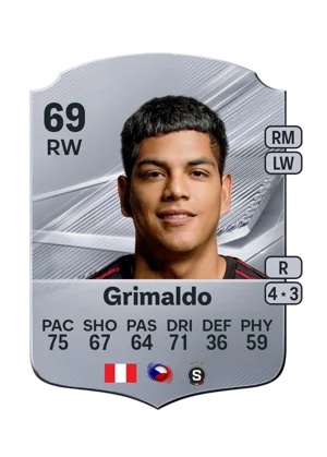 Grimaldo - 69 - Rare EA FC 27 card