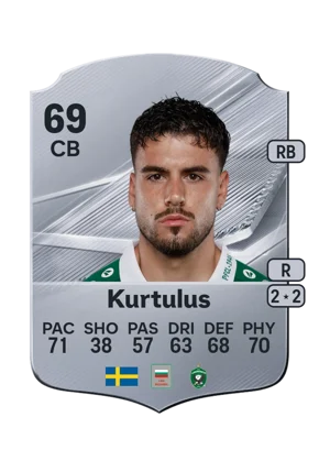 Kurtulus - 69 - Rare EA FC 27 card