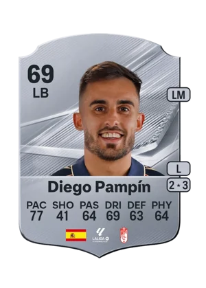 Diego Pampín - 69 - Rare EA FC 27 card