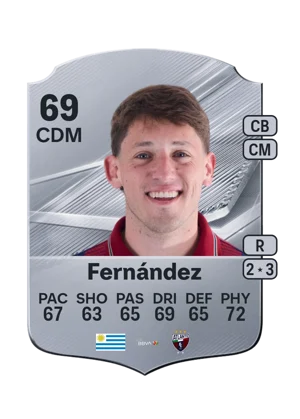 Fernández - 69 - Rare EA FC 27 card