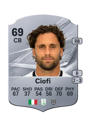 Ciofi - 69 - Rare EA FC 27 card