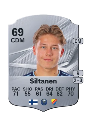 Siltanen - 69 - Rare EA FC 27 card