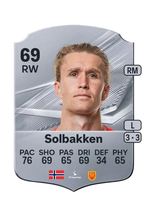 Solbakken - 69 - Rare EA FC 27 card