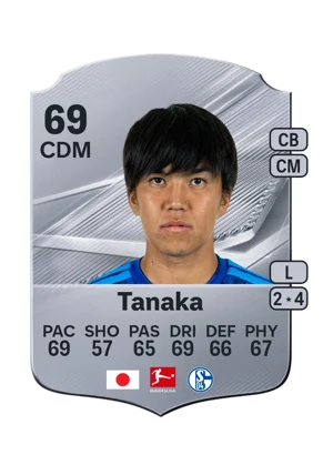 Tanaka - 69 - Rare EA FC 27 card