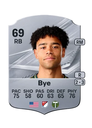 Bye - 69 - Rare EA FC 27 card