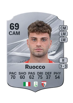 Ruocco - 69 - Rare EA FC 27 card