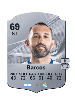 Barcos - 69 - Rare EA FC 27 card