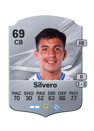 Silvero - 69 - Rare EA FC 27 card