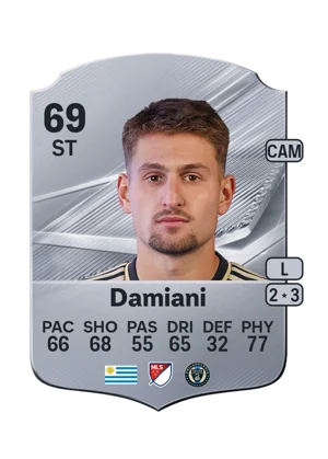 Damiani - 69 - Rare EA FC 27 card